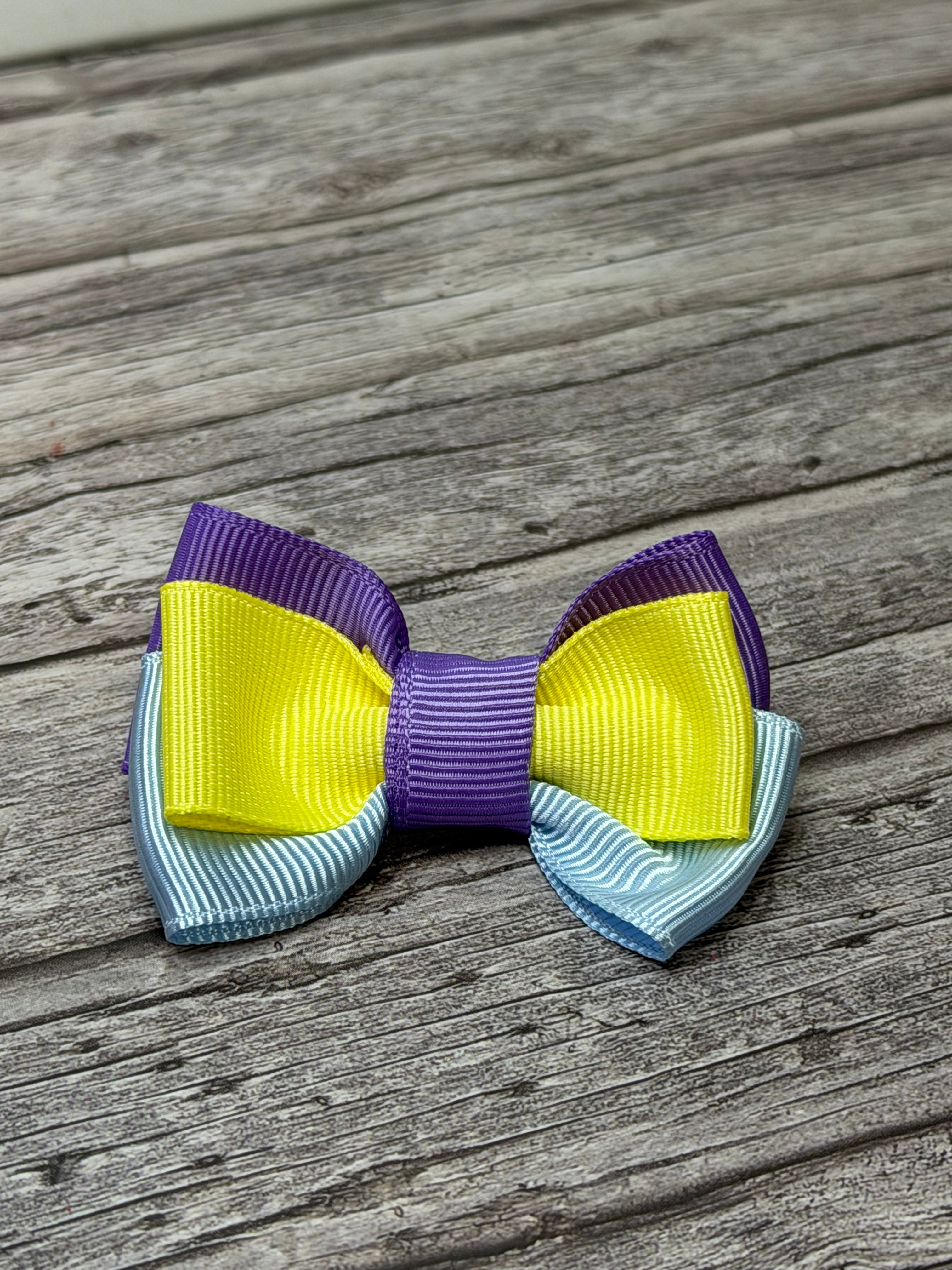 Sunshine Pop Bow – 2 pulgadas