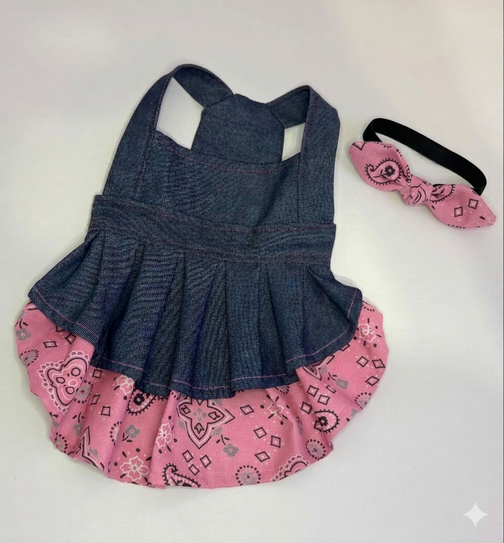 Mom Power Denim Rose