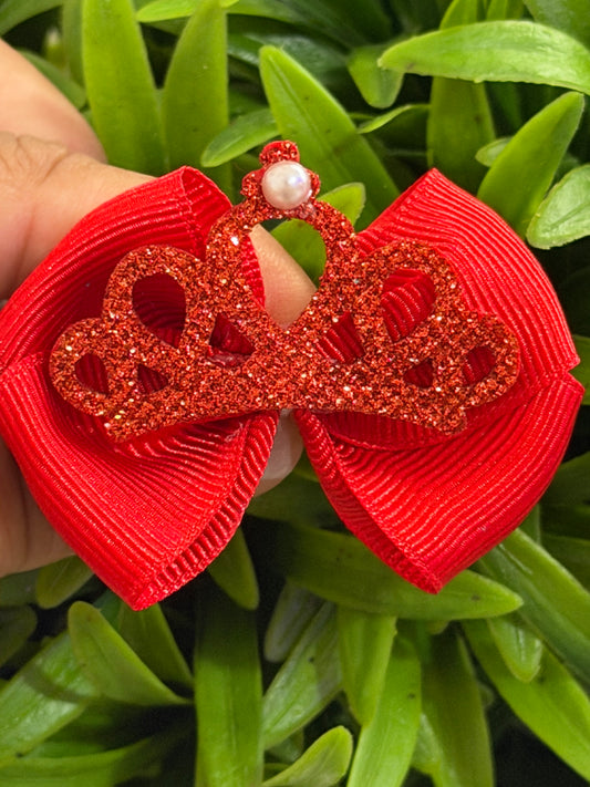 Red Diva Bow